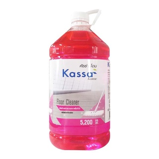 น้ำยาถูพื้นทั่วไป 5200 มล. สีชมพู กลิ่นฟลอรัลเฟรช น้ำยาถูพื้น General floor cleaner 5200 ml. Pink, floral fresh scent