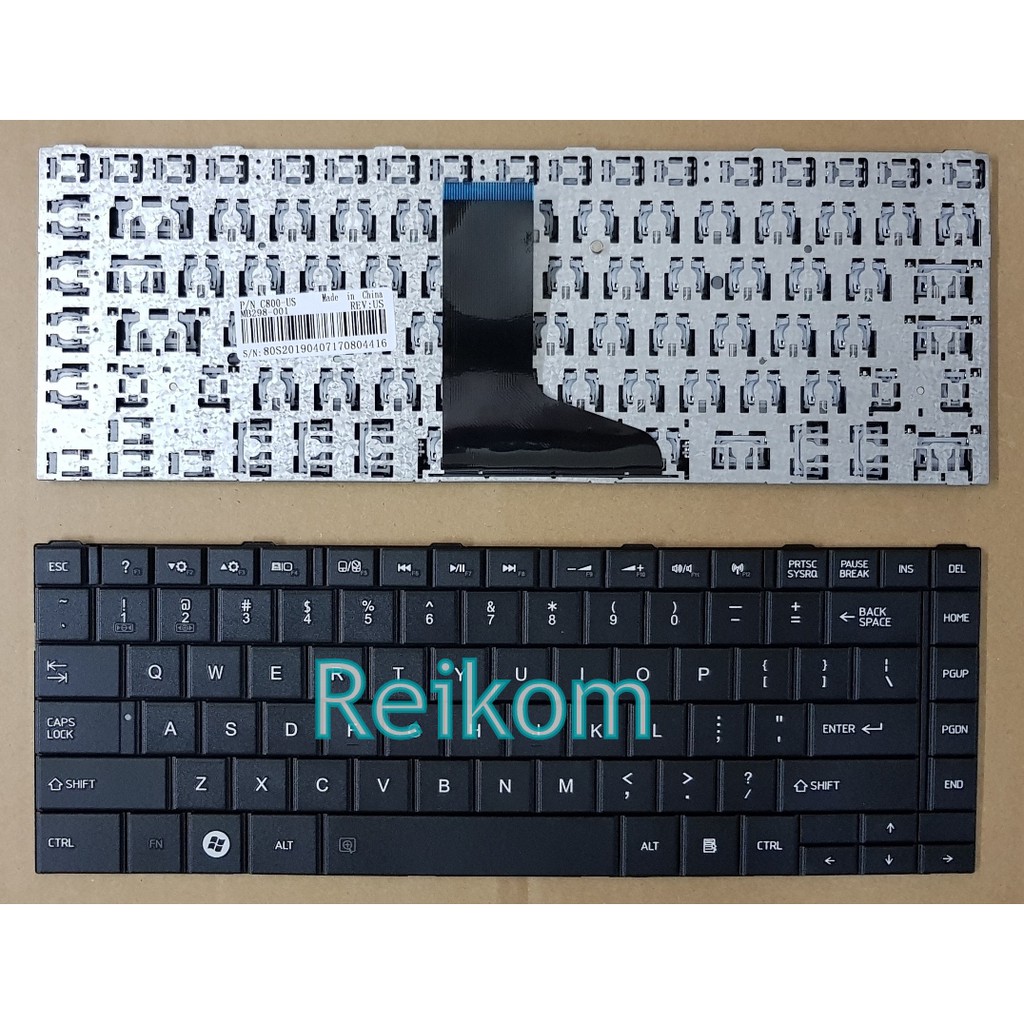 Hitam Toshiba Satellite C800 Satellite C805 Satellite C840 Satellite C805 Satellite C840 โน้ตบุ๊คแป้