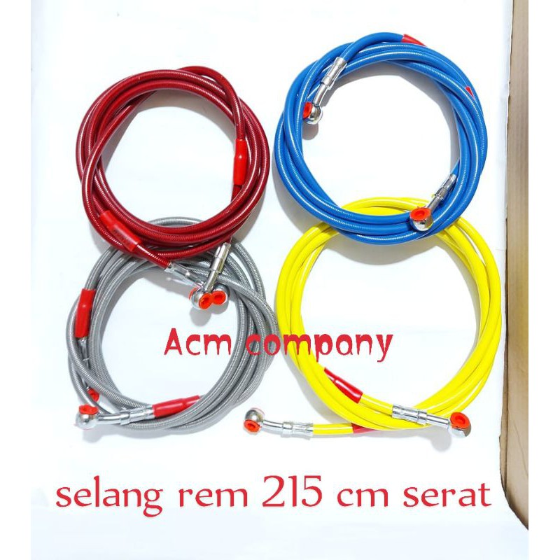 เชือกท่อเบรกหลัง 215 Cm Nmax Aerox Xmax Pcx Adv ฯลฯ