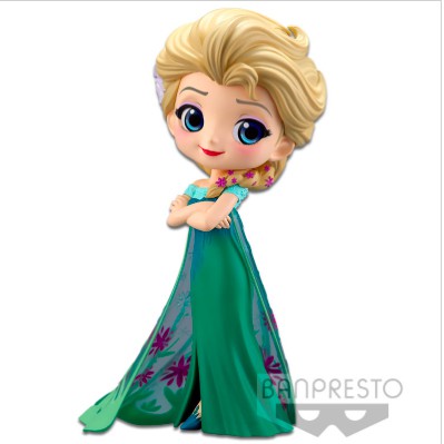 Qposket Frozen Elsa เอลซ่า ฟิกเกอร์เจ้าหญิง โมเดลเจ้าหญิงดิสนีย์ รุ่น Fever Design สุดฮิต ของแท้จากญ