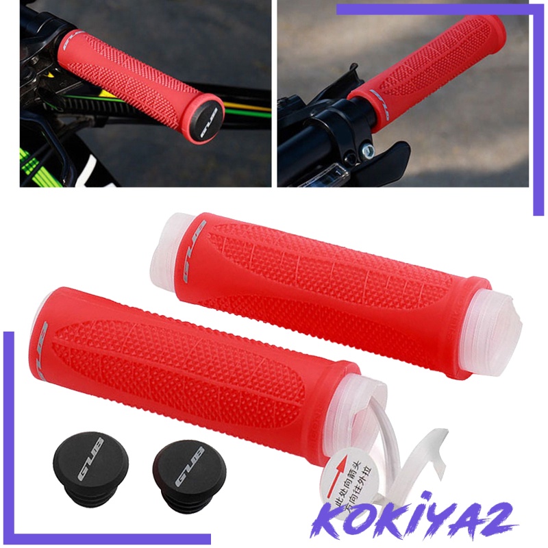 [KOKIYA2]22.2mm Silicone MTB Road Bike Grips Shock Absorbing Handlebar