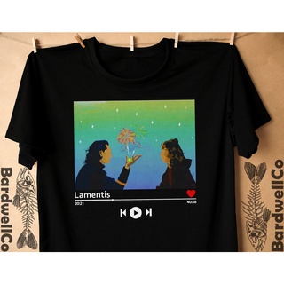 Loki Fire Work Scene เสื้อยืดแขนสั้นพิมพ์ลาย Loki &amp; Loki Fire Work Scene สําหรับผู้ชาย