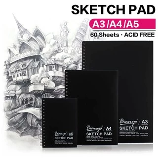 สมุดวาดภาพ สมุดวาดเขียน สมุดสเก็ตภาพ Sketch Pad A5 / A4 / A3 COROT 110g (60 แผ่น)
