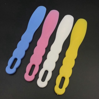 4pcs Material Alginate Assorted Dental Lab Plastic Mixing Spatula for Impression