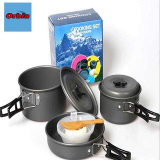 cooking set DS-301 / Nesting DS 301 / Alat Masak outdoor DS301 / Alat masak gunung portable