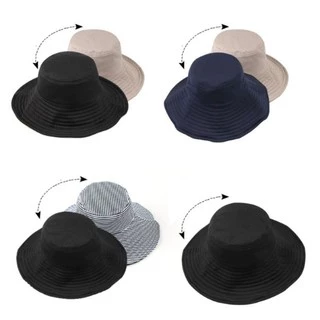 หมวกกันยูวี ใส่ได้ 2 ด้าน UV Protection Hat มีให้เลือก 5 สี พร้อมสายรัดใต้คางถอดได้ หมวกเดินป่า