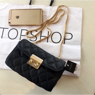 [Codeลด100:bajy]🚨 กระเป๋าสะพายไหล่ topshop พร้อมส่ง! J8558