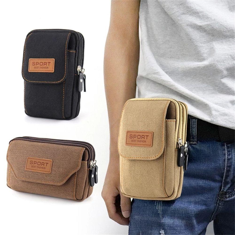 Shanhai กระเป๋าใส่โทรศัพท์มือถือ กระเป๋าคาดเอว EDC Molle อุปกรณ์เสริม สําหรับผู้ชาย