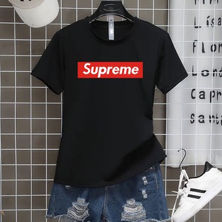 เสื้อยืด SUPREME-SHORTเสื้อทีเชิร์ตแขนสั้นยอดฮิตลายSupremeใส่ได้ทั้งหญิงและชายใส่เที่ยวทำงานออกกำลังกาย