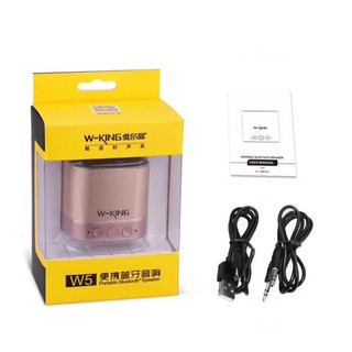 PP W-king W5 Portable Bluetooth Subwoofer Mini Speakers ลำโพงบลูทูธ