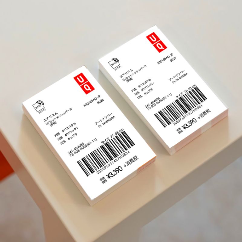 แขวนแท็กเสื้อผ้าป้ายเนื้อหา 100 ชิ้นขนาด 4x6 โบนัสเชือก, hangtag barcode uq เยน handtag เสื้อผ้า handtag กระดาษ nemtek hang hentek henstek lebel ราคา