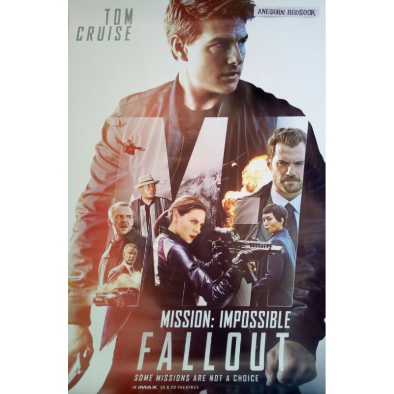 MISSION IMPOSSIBLE : FALL OUT POSTER