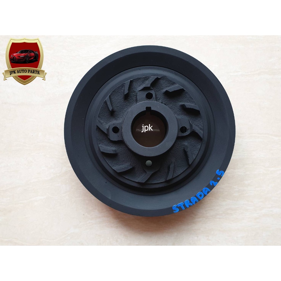 มู่เลย์หน้าเครื่อง (มู่เลย์ข้อเหวี่ยง) MITSUBISHI STRADA 2500,K64,4D56 ราคาตัวละ 580บาท