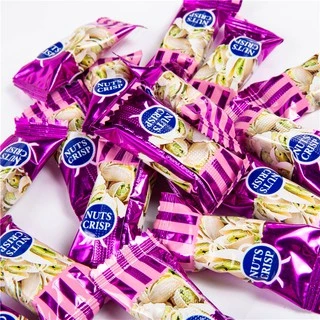 Nezline ขนมตุ้บตั้บ รสถั่วต่างๆ (รสอัลมอนด์,รสเม็ดมะม่วงหิมพานต์,รสพิสตาชิโอ) ตราเนสไลน์ 500 กรัม