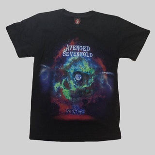 Tee Uniqloo เสื้อวงร็อค avenged sevenfold / ผ้าดี ซักไม่หด เสื้อยืดผช เท่ๆ คอลูกเรือ