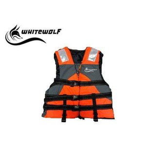 เสื้อชูชีพไวท์วูฟ สีส้ม ไซส์ XXL / Whitewolf Life Jacket Size XXL