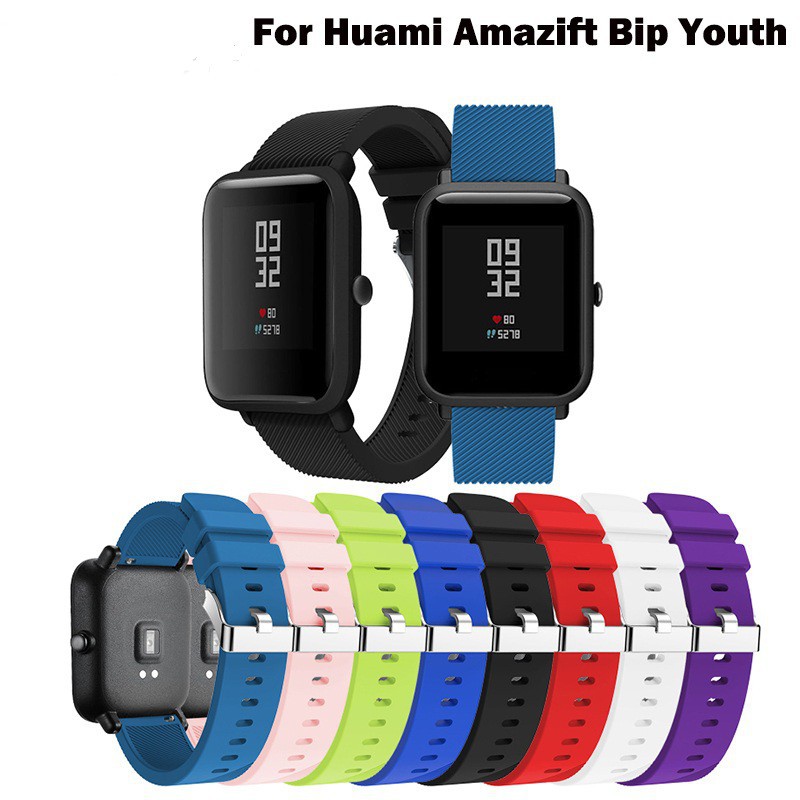 อุปกรณ์เสริม Xiaomi Huami Amazfit Bip Bit Lite Youth 20 มม .