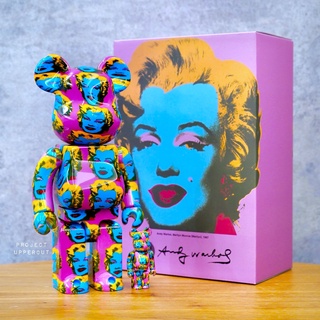 BE@RBRICK 400%+100% ANDY WARHOL - Marilyn Monroe #2 [New]