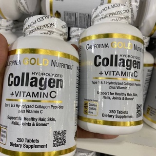 Collagen+Vitamin C 250 เม็ด สวย แข็งแรง ครบจบในกระปุกเดียวค่ะ