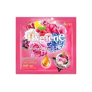 24 ซอง Hygiene ไฮยีน ซองเล็ก น้ำยาปรับผ้านุ่ม สูตรเข้มข้นพิเศษ ขนาด 20 ml.