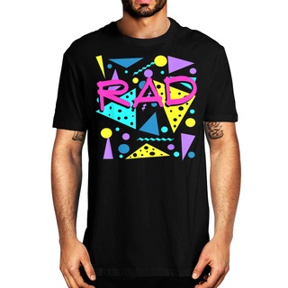 [S-5XL]ขายส่ง เสื้อยืดคอกลม พิมพ์ลาย Rad 1980S Eighties 80S Eighties สไตล์วินเทจ แฟชั่นยอดนิยม สําหรับปาร์ตี้