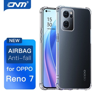 เคสซิลิโคนใส กันกระแทก สําหรับ OPPO Reno 7 6 Pro Plus SE Z Lite 5G 4G