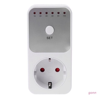 gonn Countdown Timer Socket Intelligent Time Setting Switch Timer Control Sockets EU Plug