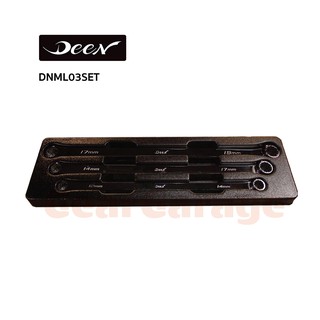 DEEN NO.DNML03SET Box End Wrenche Extra Long 12P 3pcs/Set