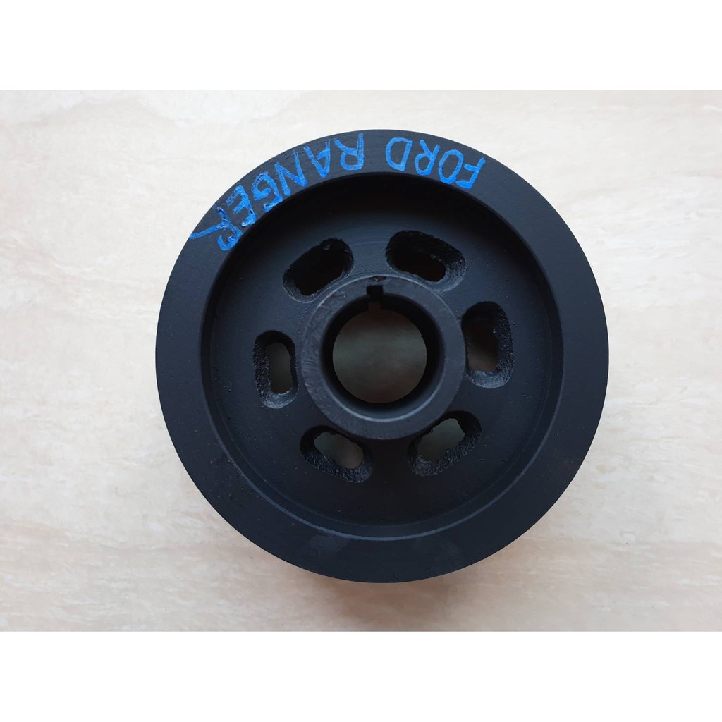 มู่เลย์หน้าเครื่อง (มู่เลย์ข้อเหวี่ยง) MAZDA FORD,2500,2900,WLT,ปี 1998-2002 ราคาตัวละ 800บาท
