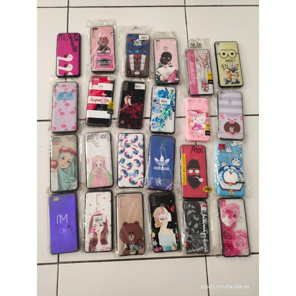 RANDOM MOTIF CASE OPPO A39 A57 A83 F1S A1K A3S A5S A11K F9 A7 A5 2020 A9 F11 F11 PRO IPHONE 6