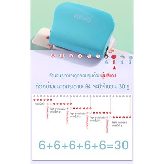 ค่าส่งถูกรับโค้ดส่งฟรี🔥เครื่องเจาะกระดาษ 6 รู 10 รู เข้าเล่ม Kw-Trio ทำกระดาษรีฟิล ที่เจาะรูกระดาษ punch