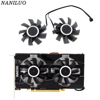 2PCS Cooling Fan GeForce GTX 1660 Ti RTX 2060 GPU FAN For Inno3D RTX2060 GTX1660TI GPU Cooler Fan