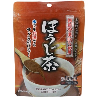 เซมบะ โตกะ โฮจิฉะ ชาเขียวคั่วผงสำเร็จรูปญี่ปุ่นชนิดผง Semba Tohka Instant Tea Powder Hojicha 🇯🇵 40g.