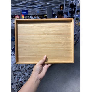 ☕️ OSTBIT ถาด ถาดไม้ ถาดเสริ์ฟ ขนาด 25X33 cm. By IKEA