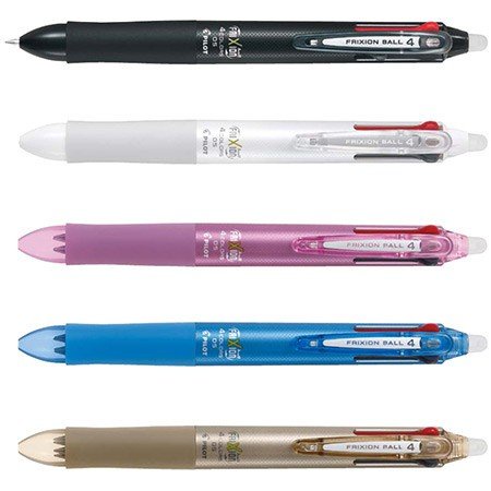 ปากกาลบได้ 4in1 Pilot FRIXION BALL4  แบบกด 0.5mm