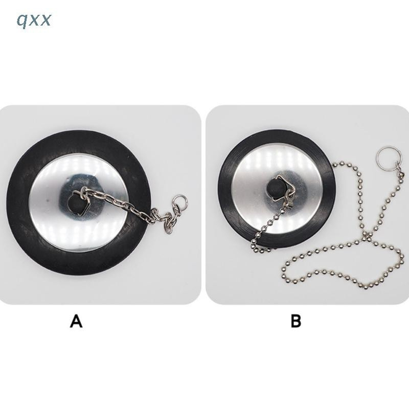 [Qxx] จุกยางโชคเกอร์อ่างอาบน้ําพร้อมโซ่ปิดท่อระบายน้ํา