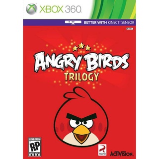 Angry Birds Trilogy xbox360 แผ่นเกมส์Xbox360 แผ่นไรท์เล่นได้กับเครื่องที่แปลงระบบแล้วทุกโซน [Region Free]