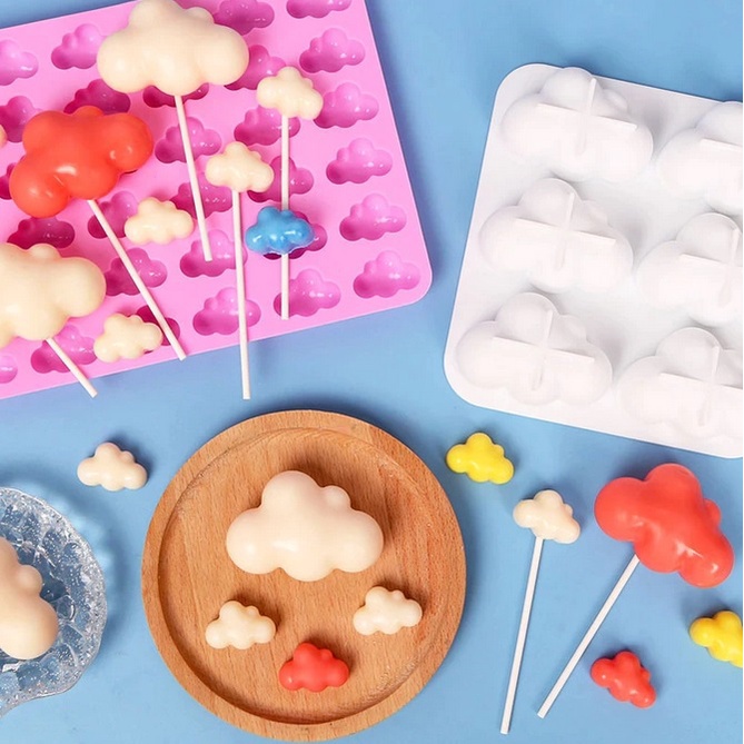 แม่พิมพ์ก้อนเมฆ พิมพ์ซิลิโคน พิมพ์วุ้น พิมพ์ขนม