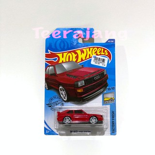 Hotwheels 84 Audi Sport Quattro (Red C.)