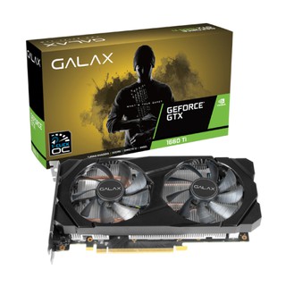 VGA  GALAX GTX1660TI [1-CLICK OC] 6GB GDDR6 (รับประกัน3ปี)