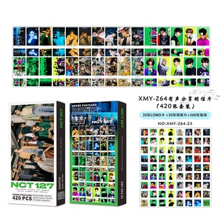 เอ็นซีที NCT127 Album "STICKER" Postcards(30pcs) + Lomo Cards(30pcs) + Stickers(144pcs)