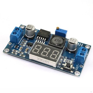 Dc - Dc โมดูลแปลงไฟ Led Lm 2596 Buck 4 V - 40 V To 1 . 25 V - 37 V Voltage Regulator