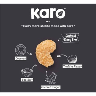 KARO​ ม่ะม่วงหินพานต์เคลือบมะพร้าว​ รส​ ทรัฟเฟิล