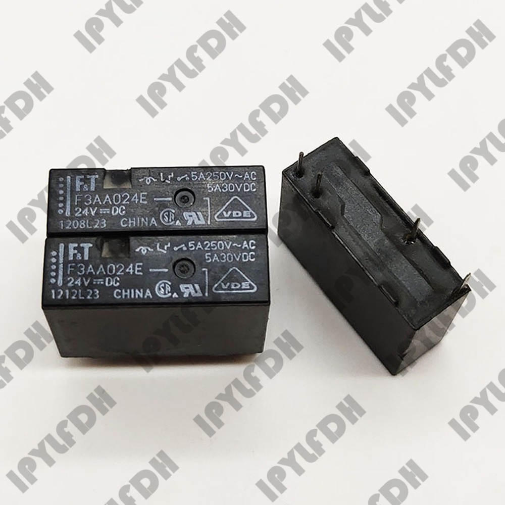 15 ชิ้น 30 ชิ้น F3AA024E 5A 250V F3AA024E 3A 250V รีเลย์
