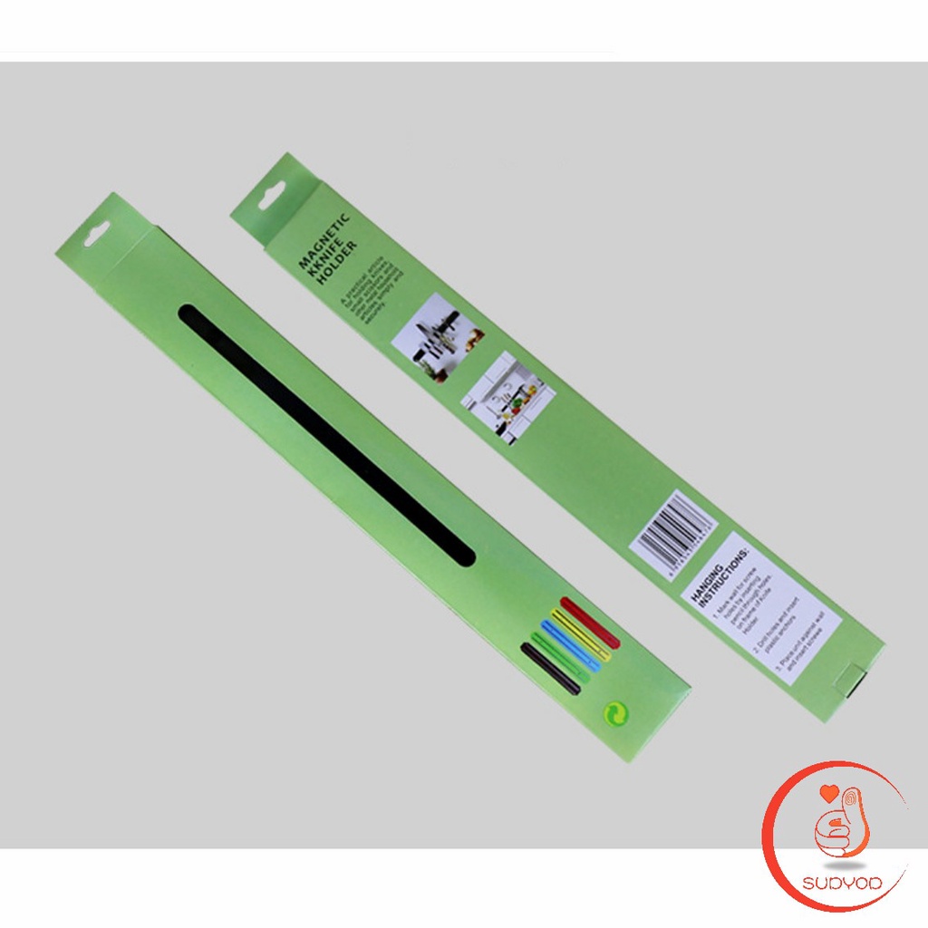 ที่เก็บมีดทำครัวติดผนัง  ที่เก็บมีดติดผนัง มีดทำครัว มีดทำครัว แถบแม่เหล็กเก็บมีดติดผนัง ที่เก็บมีด Magnetic Knife Rack - รูปที่ 5