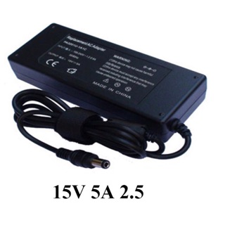 Adapter Toshiba 15V 5a หัว5.5*2.5mm