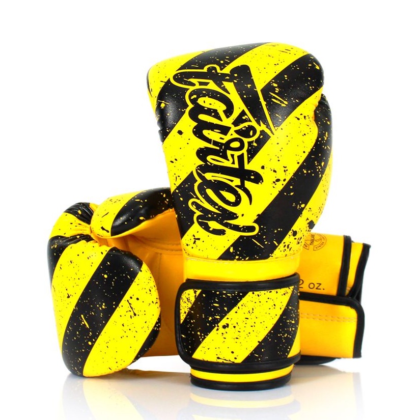 นวมชกมวยรุ่น BGV14Y Microfiber Gloves - Art Collections