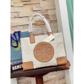 กระเป๋า Tory Burch Ella maxi Logo Canvas Mini Tote Bag Collection