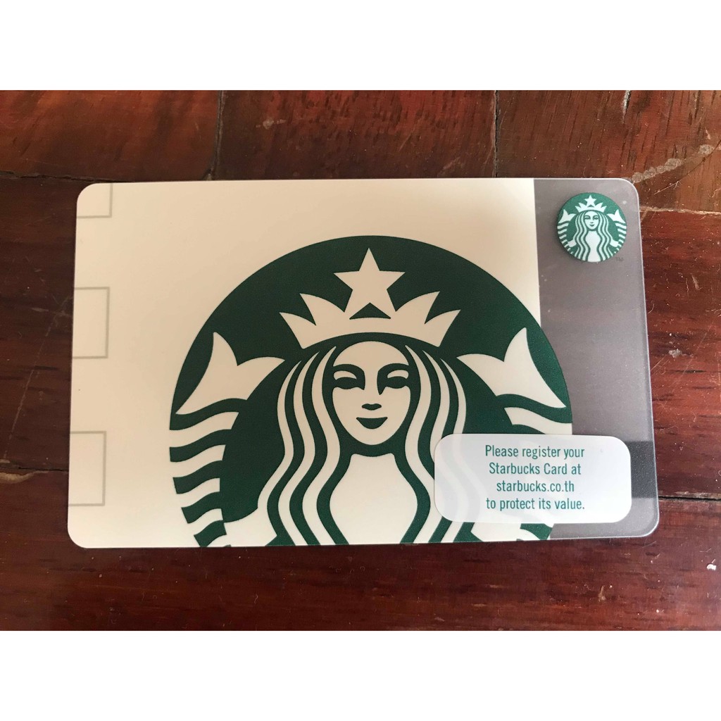 Starbucks card บัตรสตาร์บัคส์ มูลค่า 500 บาท