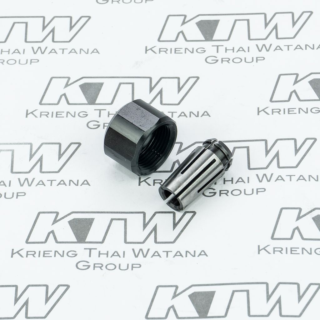 MAKITA มากีต้า MP193012-1 อะไหล่GD0800C#1,2 COLLET CONE 6+NUT NO.1,2 COLLET CONE 6 FOR GD0800C Code 